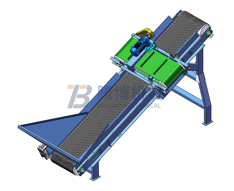 輸送機(jī) 黑色人字帶+自卸除鐵機(jī)